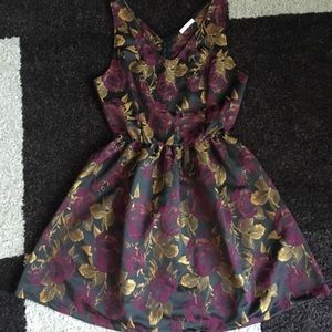 A-Line jacquard dress